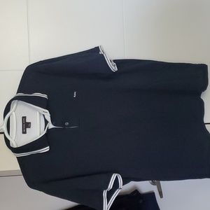 Michael Kors Size L Black Polo Shirt